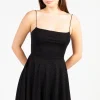 Chelsea Alice Shimmer Strap-Back Mini Dress Online