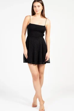 Chelsea Alice Shimmer Strap-Back Mini Dress Online
