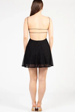 Chelsea Alice Shimmer Strap-Back Mini Dress Online