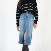 Better Be Ambrielle Turtleneck Stripe Sweater Black New