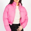 Anwnd Annelise Padded Cropped Puffer Jacket Online