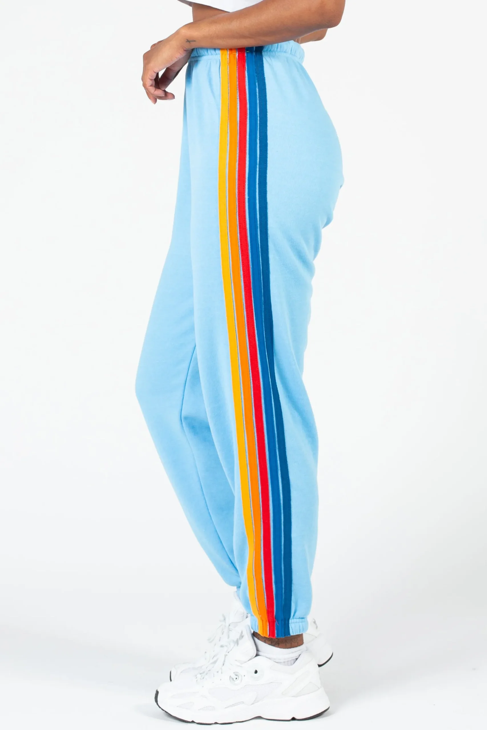 Aviator Nation 5 Stripe Sweatpants New
