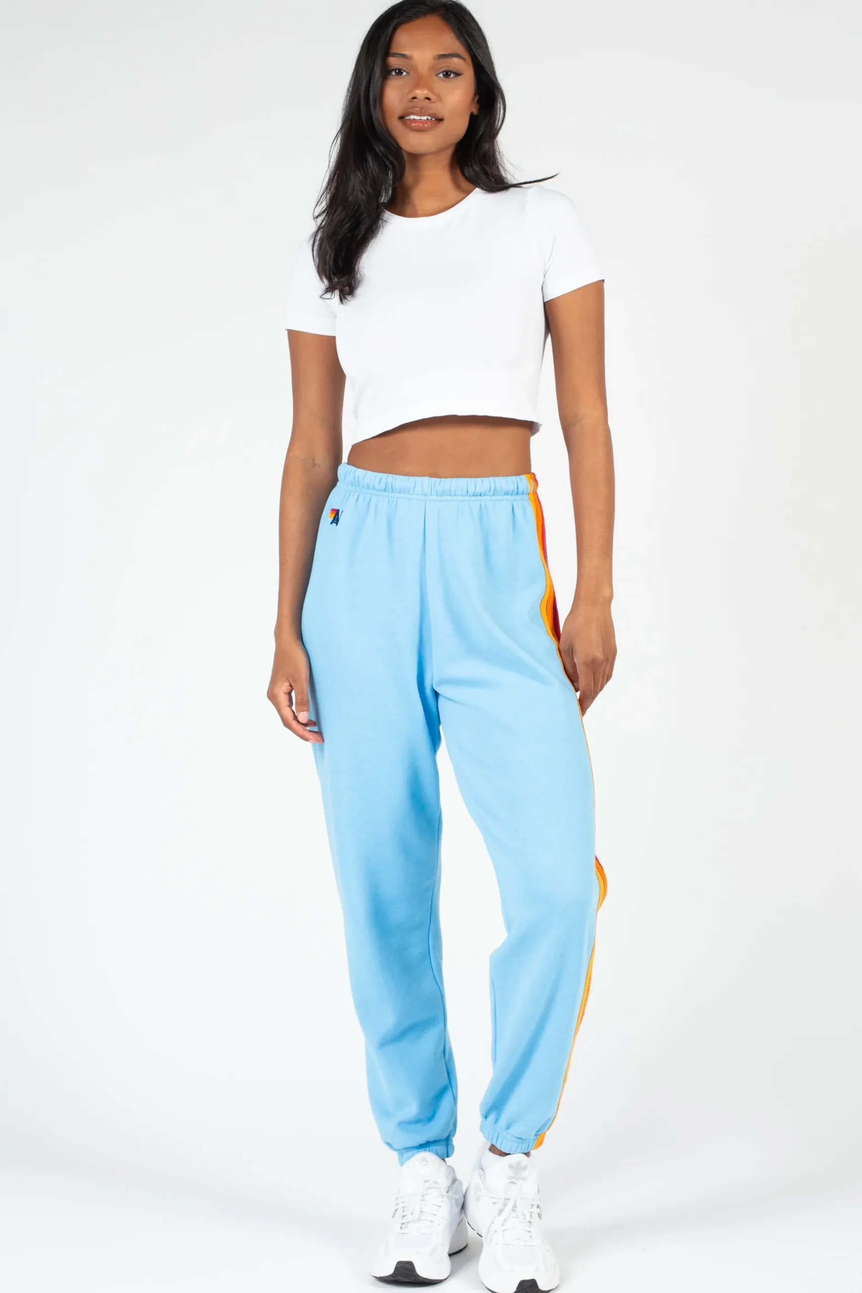 Aviator Nation 5 Stripe Sweatpants New