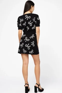 Mable Blair Bow Detailed Mini Skirt Hot