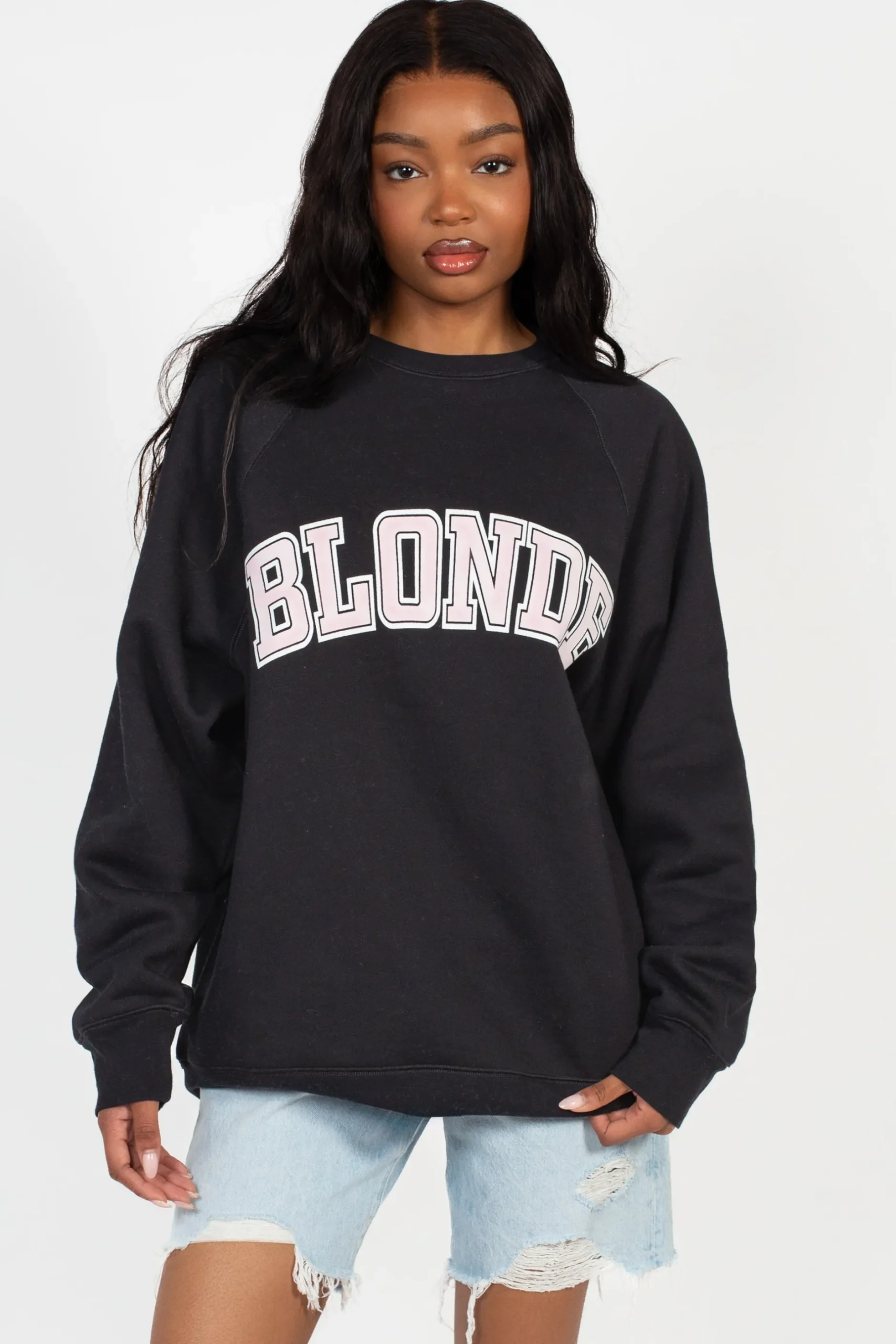 Brunette the Label "Blonde" Sweatshirt Sale