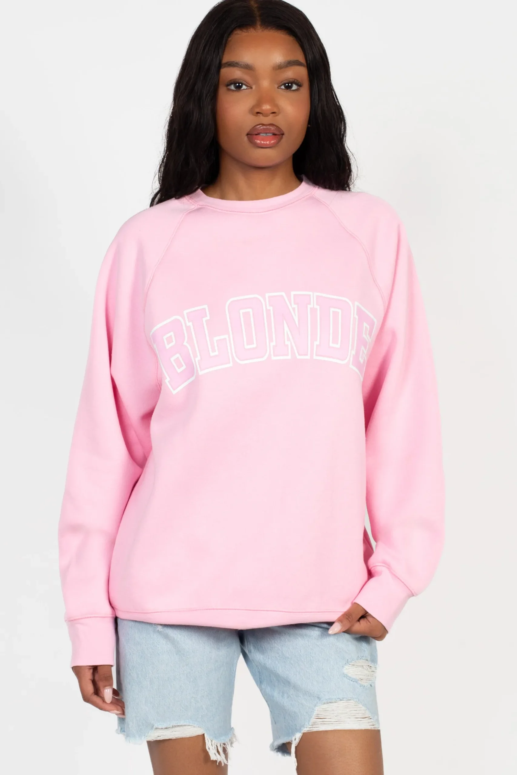 Brunette the Label "Blonde" Sweatshirt Sale