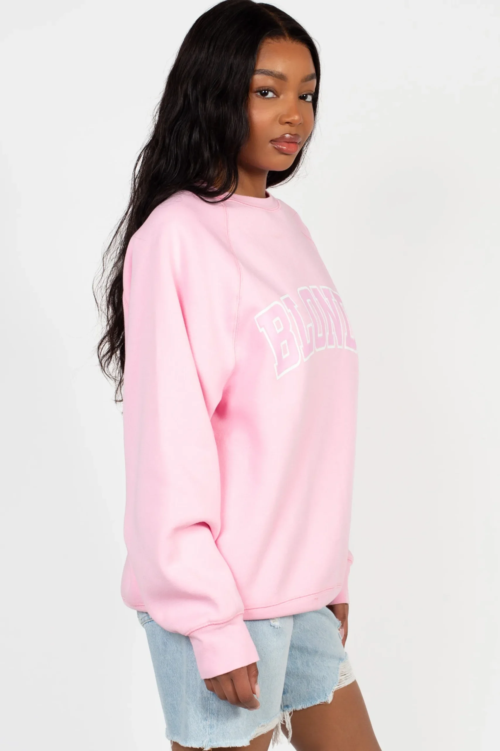 Brunette the Label "Blonde" Sweatshirt Sale