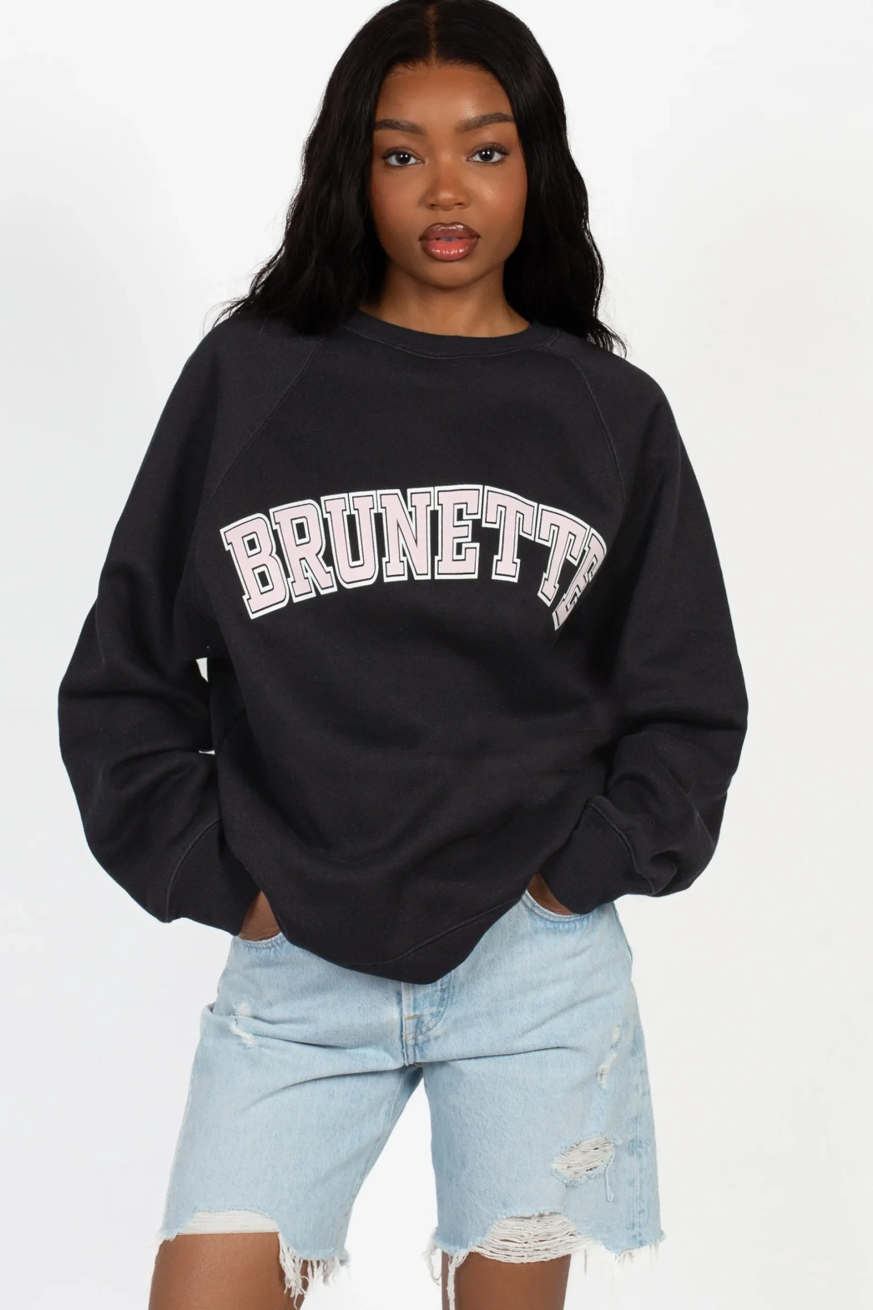 Brunette the Label "Brunette" Sweatshirt Discount