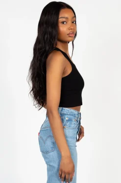 C'est Moi Bamboo Crop Tank Top Sale
