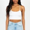 C'est Moi Crop Tank Top Discount