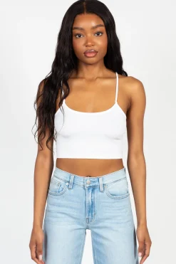 C'est Moi Crop Tank Top Discount