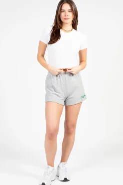 Audrey 3+1 Coastline Embroidered "California" Sweatshorts Grey Outlet