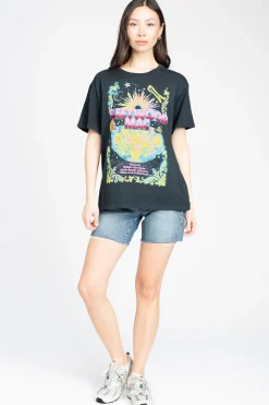 Daydreamer Fleetwood Mac Graphic Tee Black Fashion