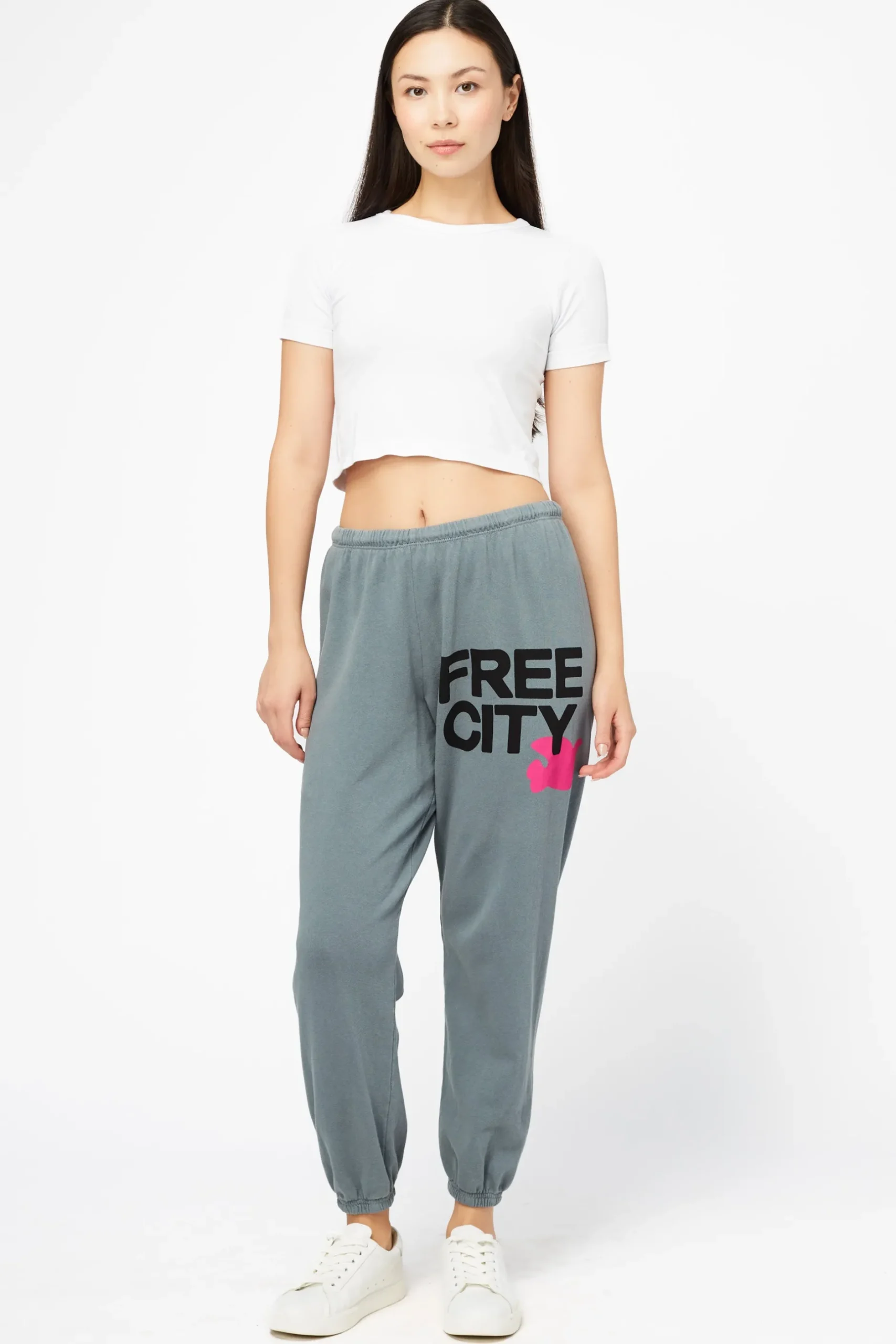 Free City FREECITY Large Logo Sweatpants Slate Sale