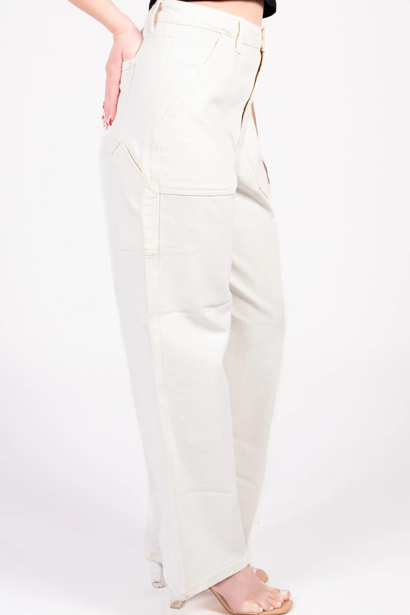 Just Black Denim JBD The New Age Carpenter Jean White Best