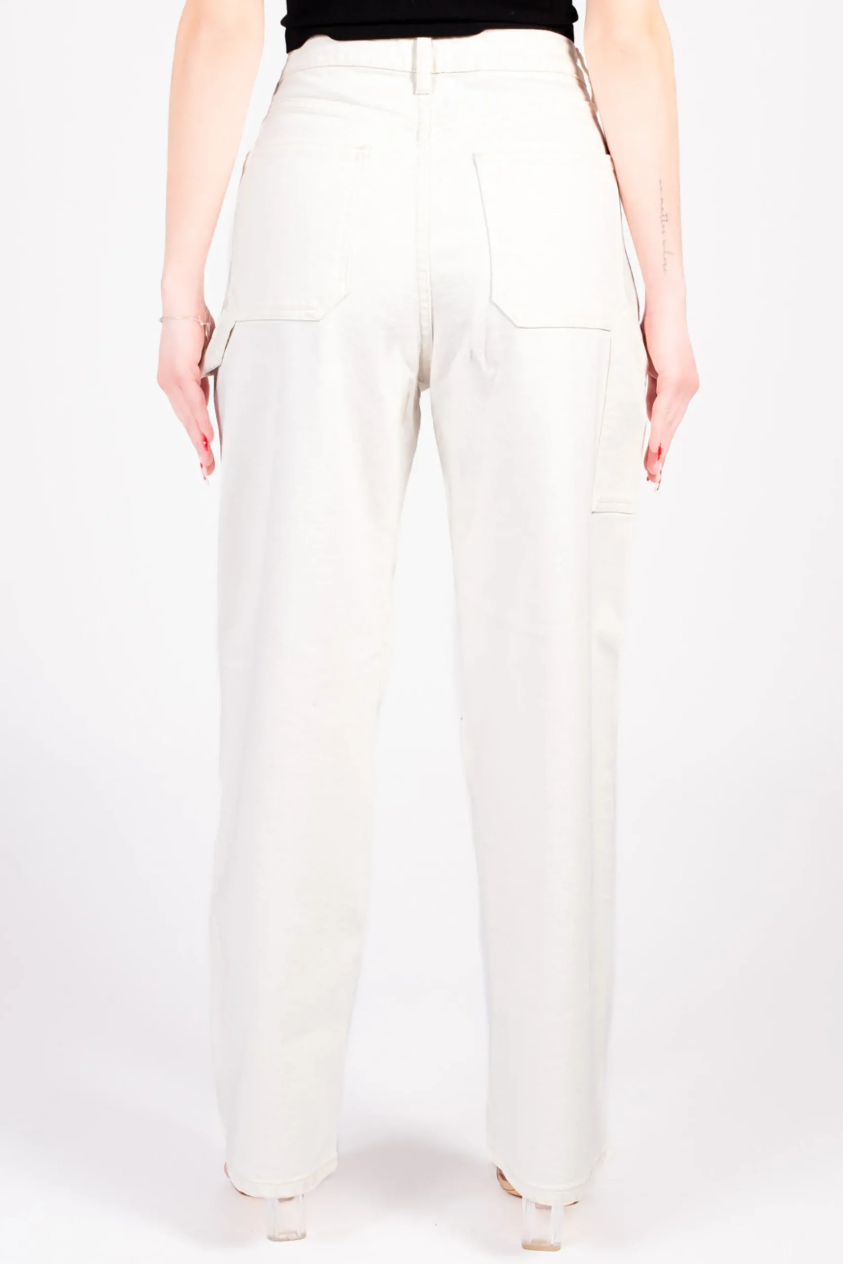 Just Black Denim JBD The New Age Carpenter Jean White Best