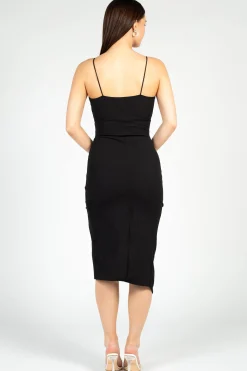 Lovely Day Jessica Tulip Bodycon Midi Dress Outlet