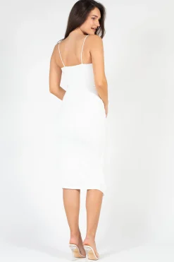 Lovely Day Jessica Tulip Bodycon Midi Dress Outlet