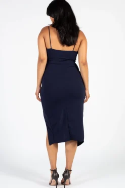 Lovely Day Jessica Tulip Bodycon Midi Dress Outlet