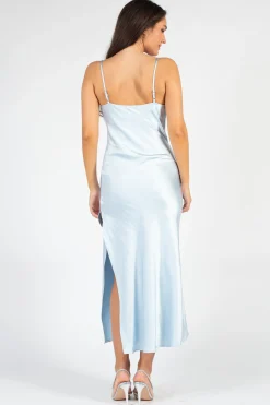 Audrey 3+1 Jillian Side Slit Midi Dress Outlet