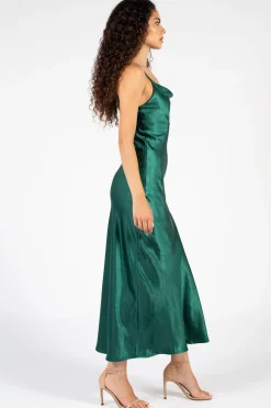 Audrey 3+1 Jillian Side Slit Midi Dress Outlet