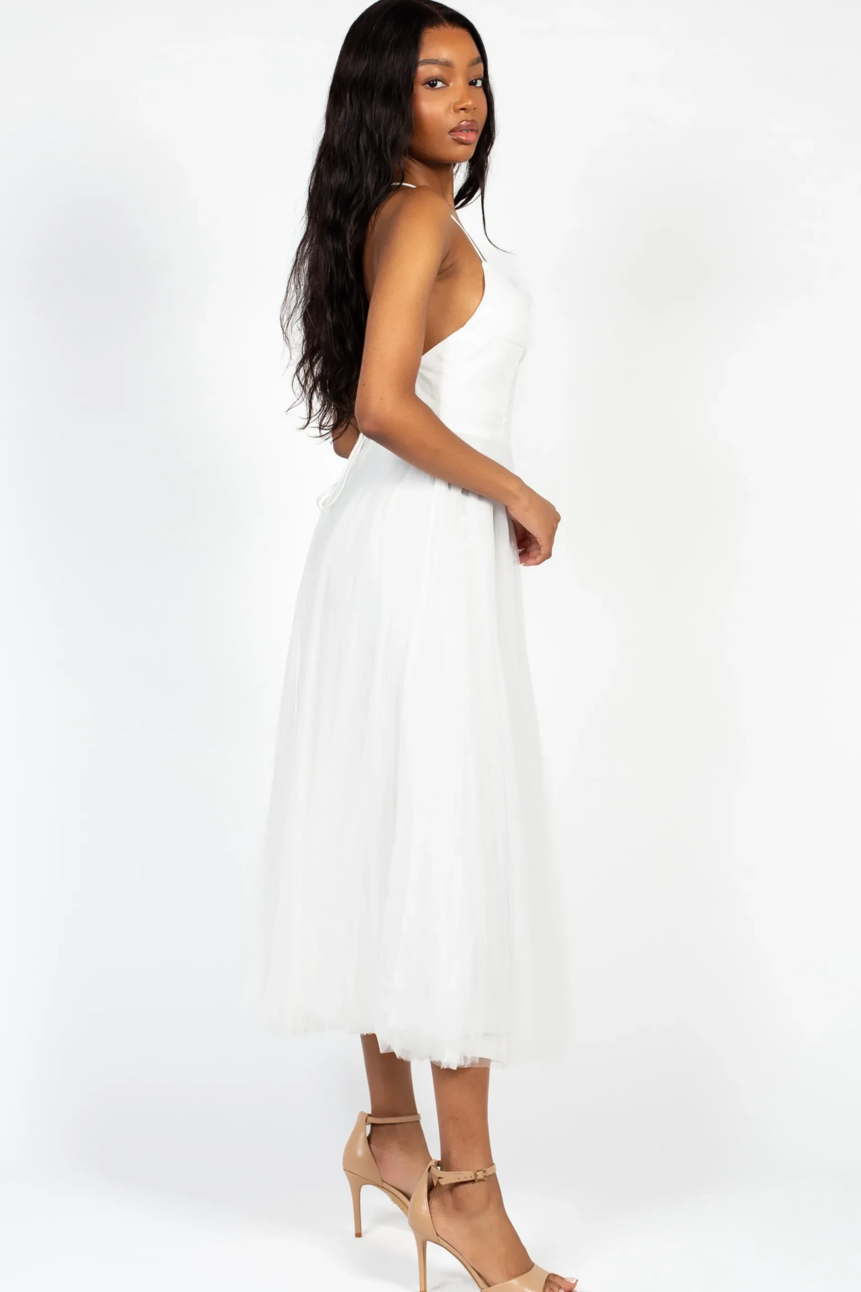 One and Only Josie Tulle Maxi Dress Fashion
