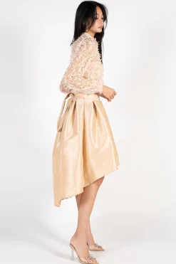 Apeach Juliette Mesh Bow Applique Blouse Hot