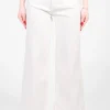 Just Black Denim Patch Pocket Wide Leg OffWhite Online