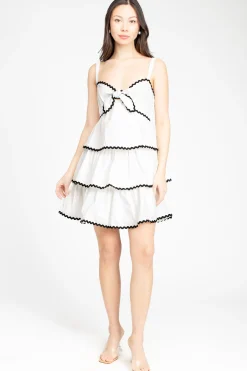 One and Only Lavinia Tiered Mini Dress Sale