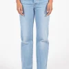 Levi's Ribcage Straight Jeans LightWash Discount