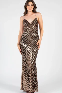 Lovely Day Lexia Sequin Maxi Gown Fashion