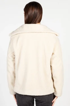 HYFVE Maia Collared Button Up Teddy Coat Online