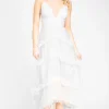 One and Only collective Melina Tulle Maxi Dress Clearance