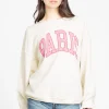 Daydreamer Paris Graphic Crewneck WhiteStone Best