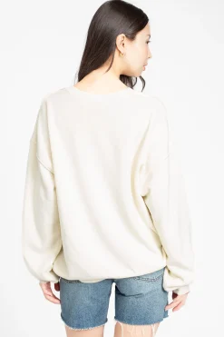 Daydreamer Paris Graphic Crewneck WhiteStone Best