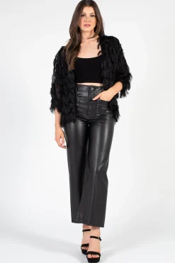 Chelsea Quinn Shaggy Open Jacket Outlet