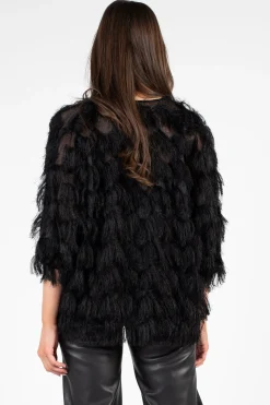 Chelsea Quinn Shaggy Open Jacket Outlet