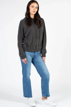 Double Zero Raw Trim Hoodie New