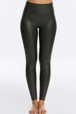 Spanx Faux Leather Leggings Black Best