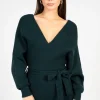 Petal Roz Valentina Tie Waist Sweater Dress New