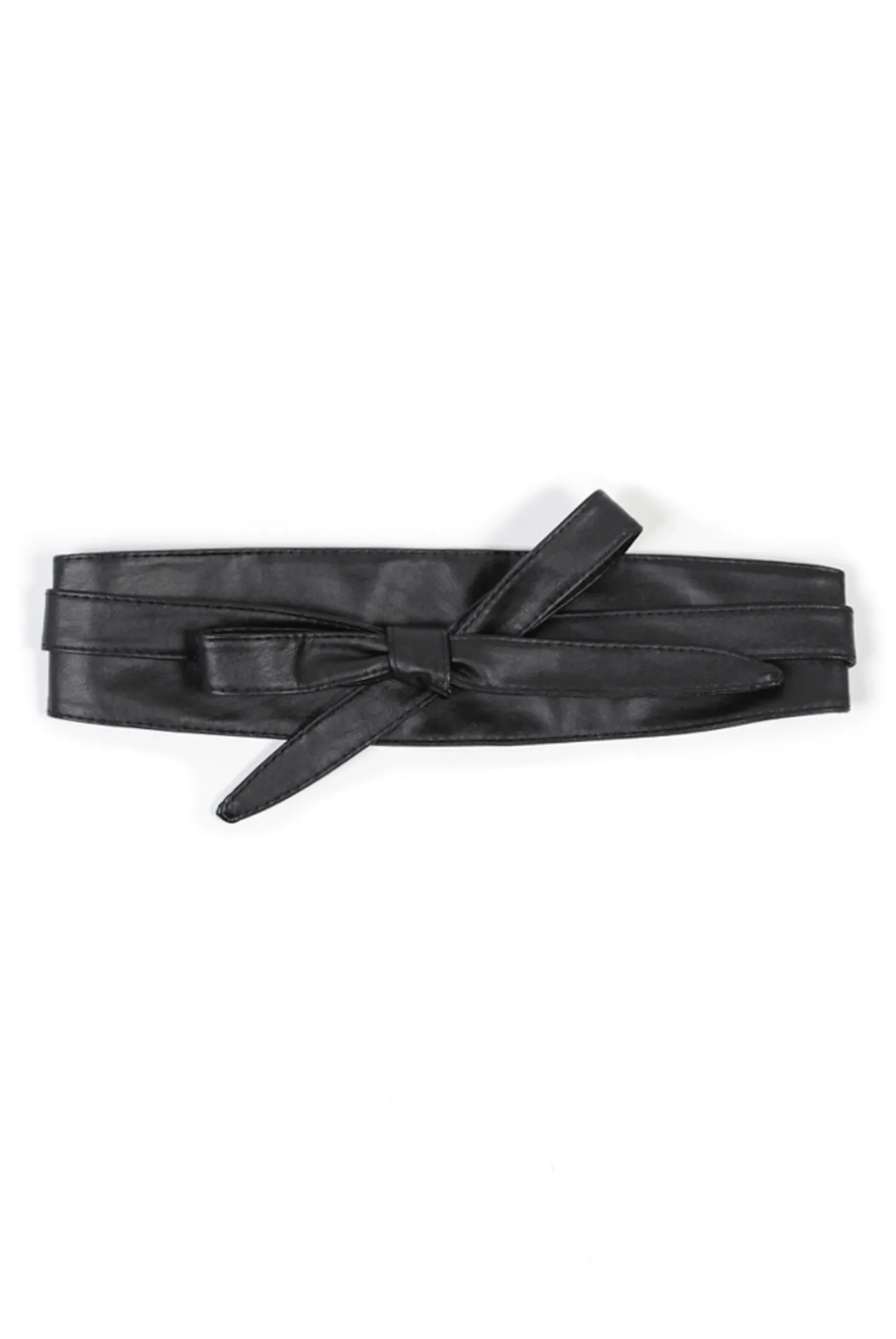 honey Vegan Leather Wrap Belt Outlet