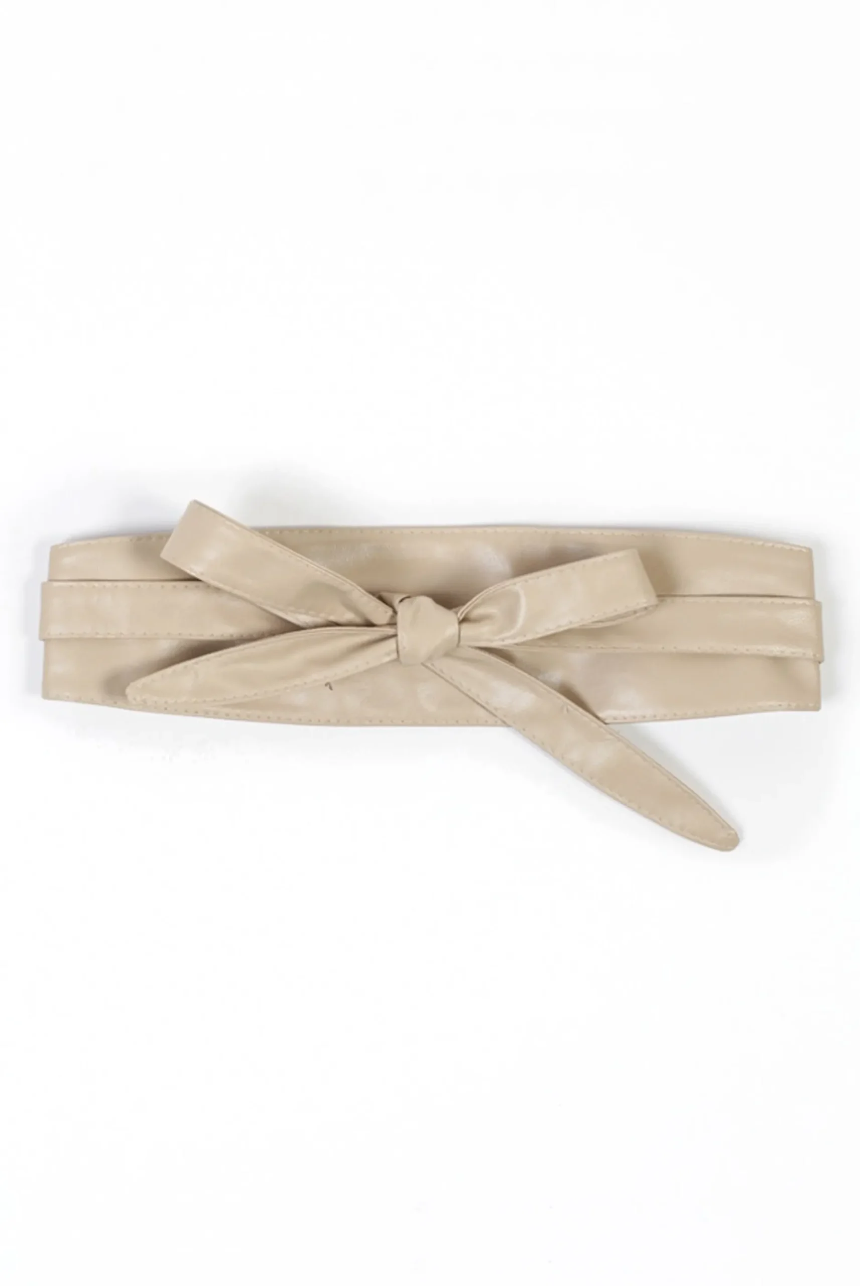 honey Vegan Leather Wrap Belt Outlet