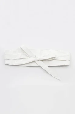 honey Vegan Leather Wrap Belt Outlet