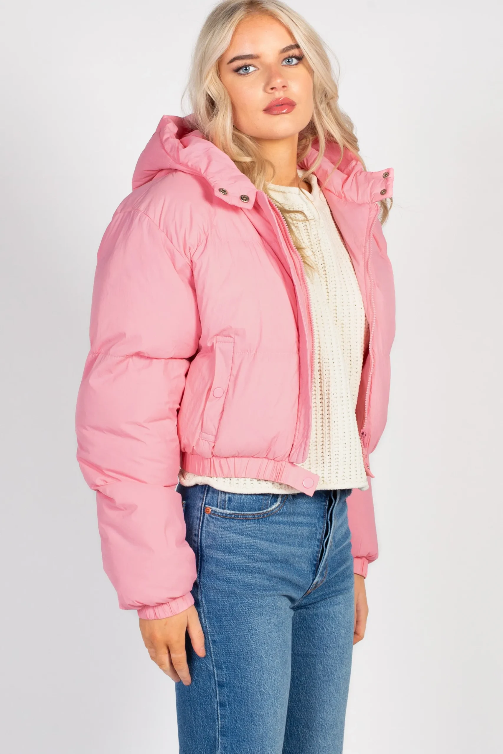 Anwnd Zara Hooded Puffer Jacket Online